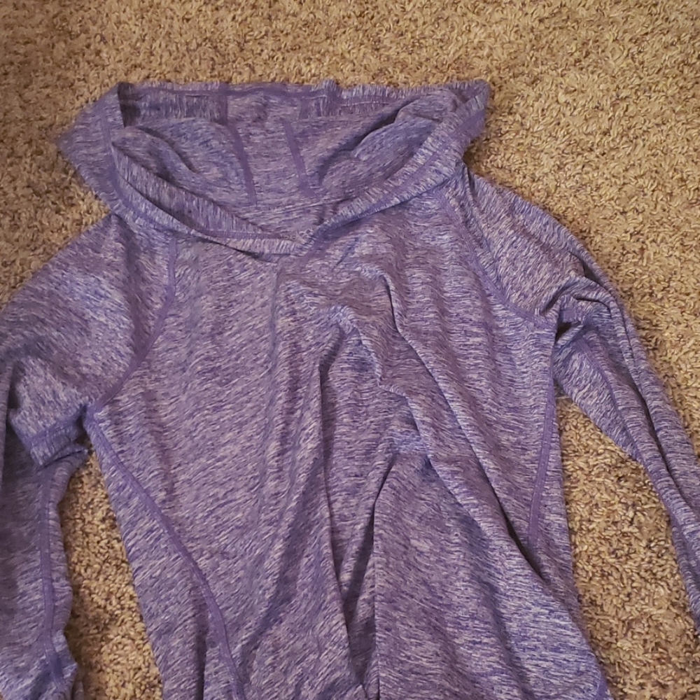 Purple athletic longsleeve